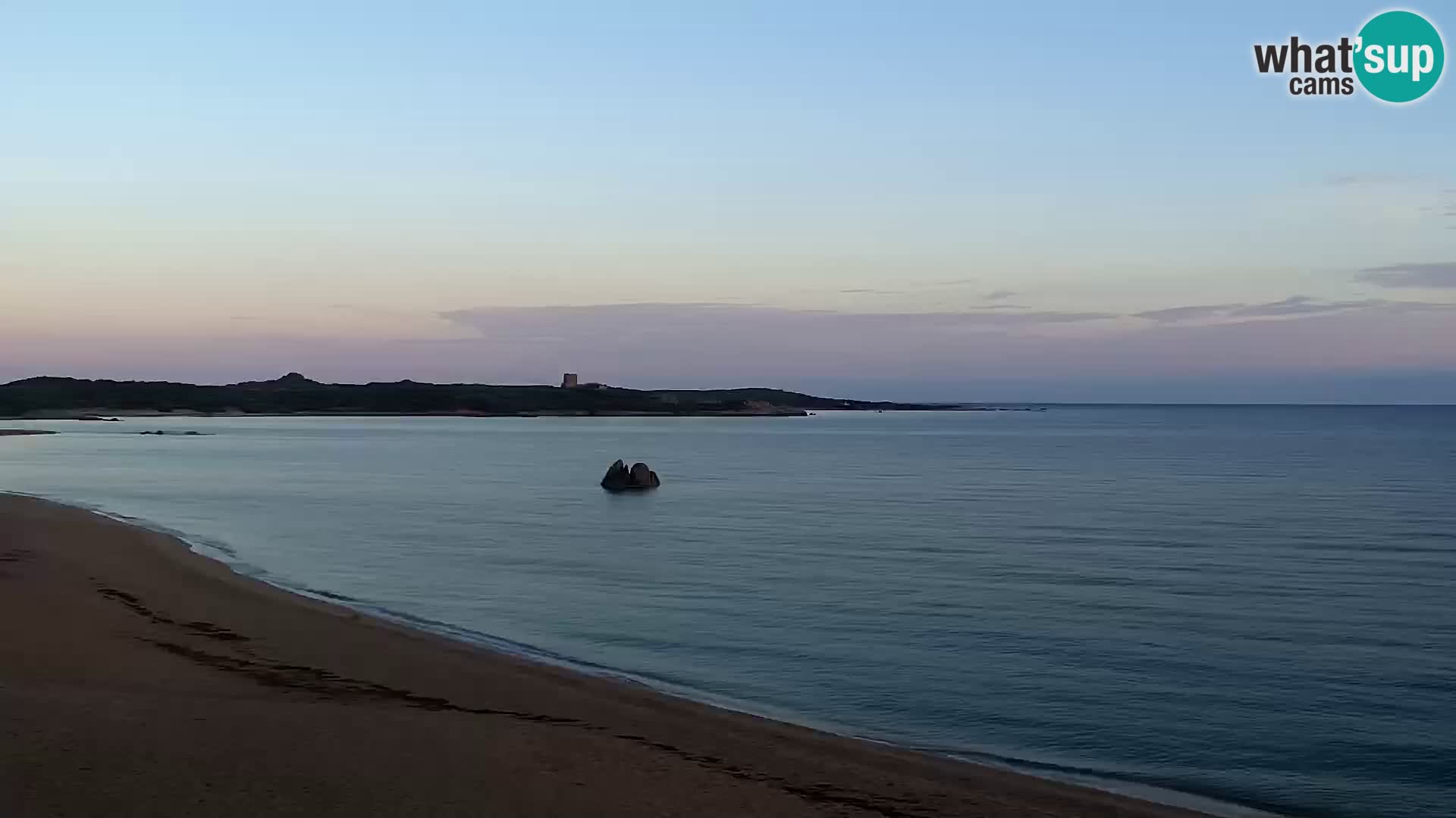 Plaža Vignola Mare spletna kamera Aglientu – Sardinija v živo