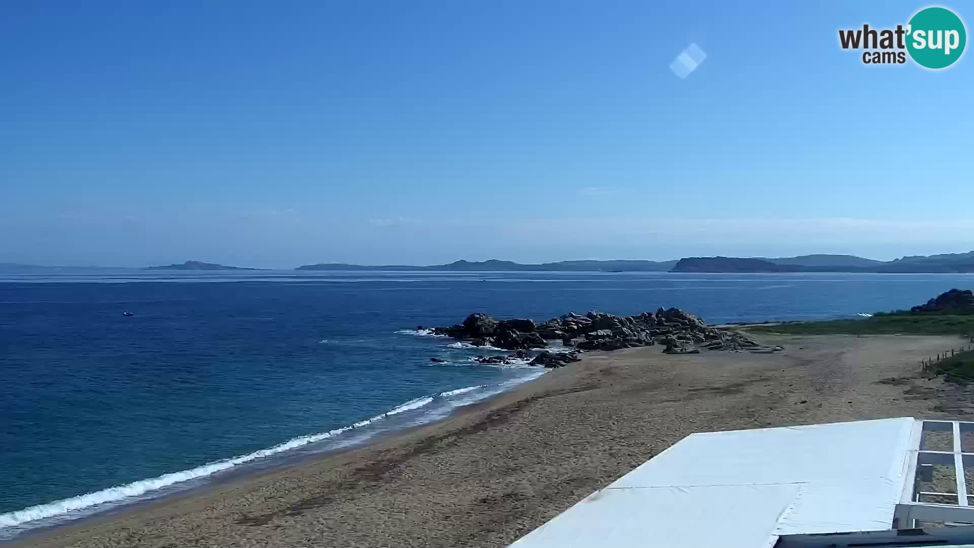 Strand Vignola Mare webcam Aglientu – Sardinien Live Cam