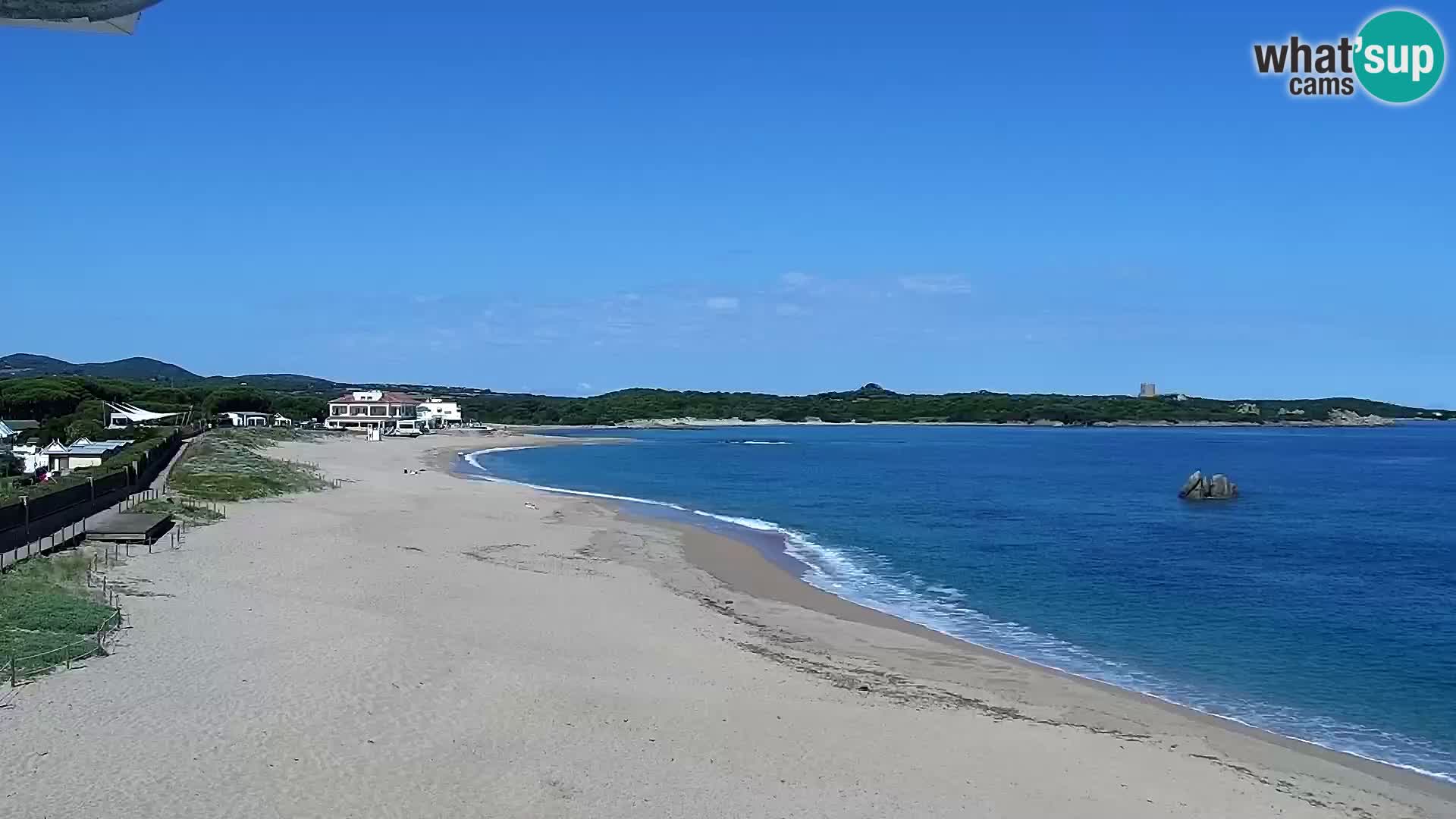 Vignola Mare web kamera Aglientu – Sardinija