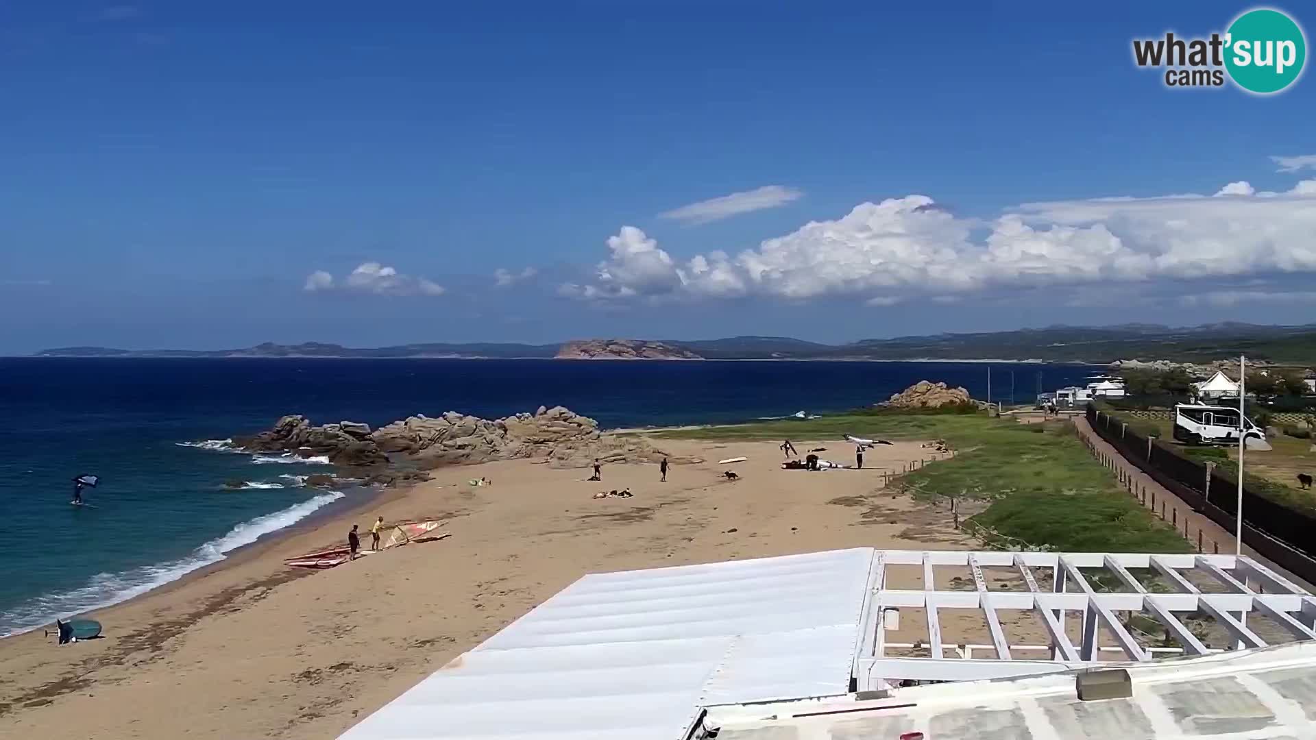 Plaža Vignola Mare spletna kamera Aglientu – Sardinija v živo