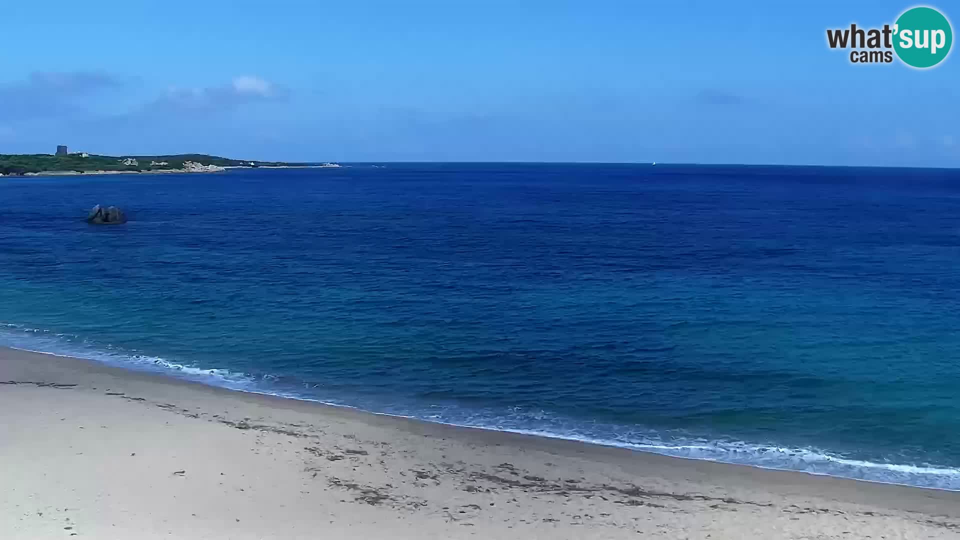 Vignola Mare web kamera Aglientu – Sardinija