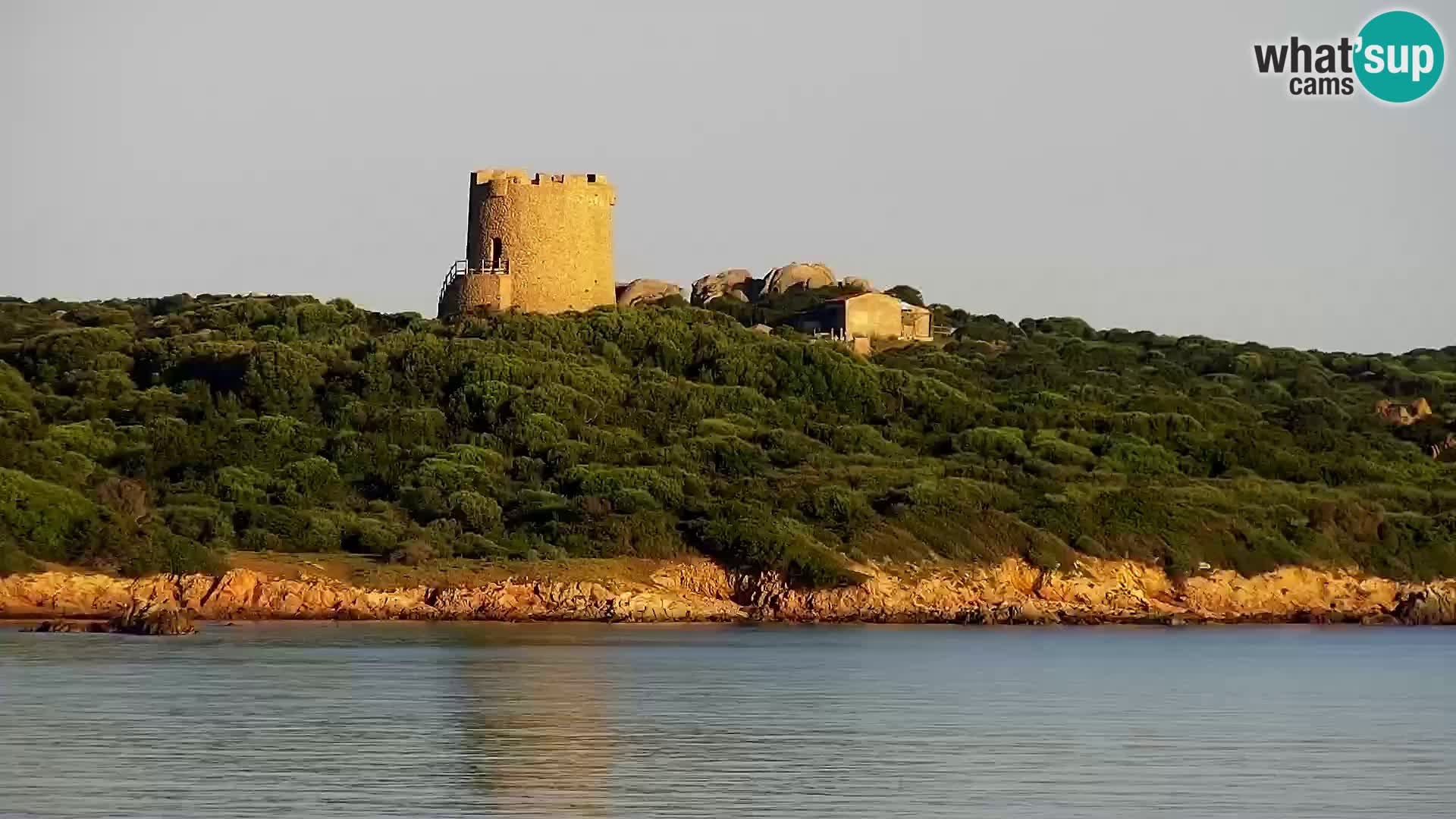 Vignola Mare web kamera Aglientu – Sardinija
