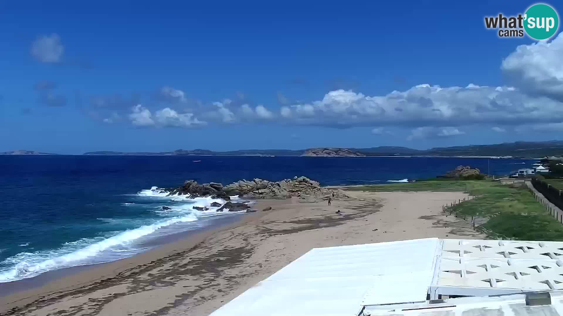 Plaža Vignola Mare spletna kamera Aglientu – Sardinija v živo