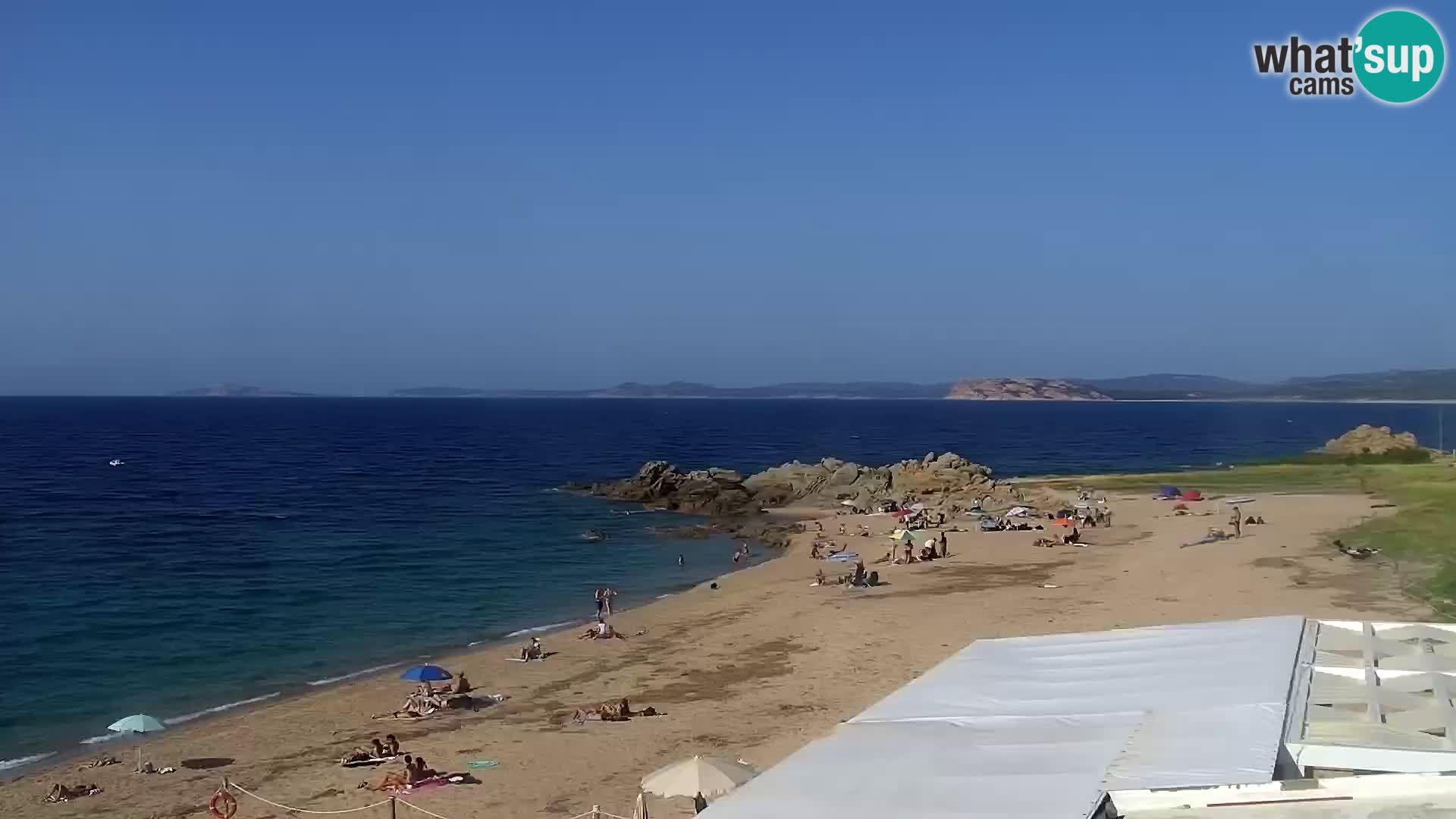 Strand Vignola Mare webcam Aglientu – Sardinien Live Cam