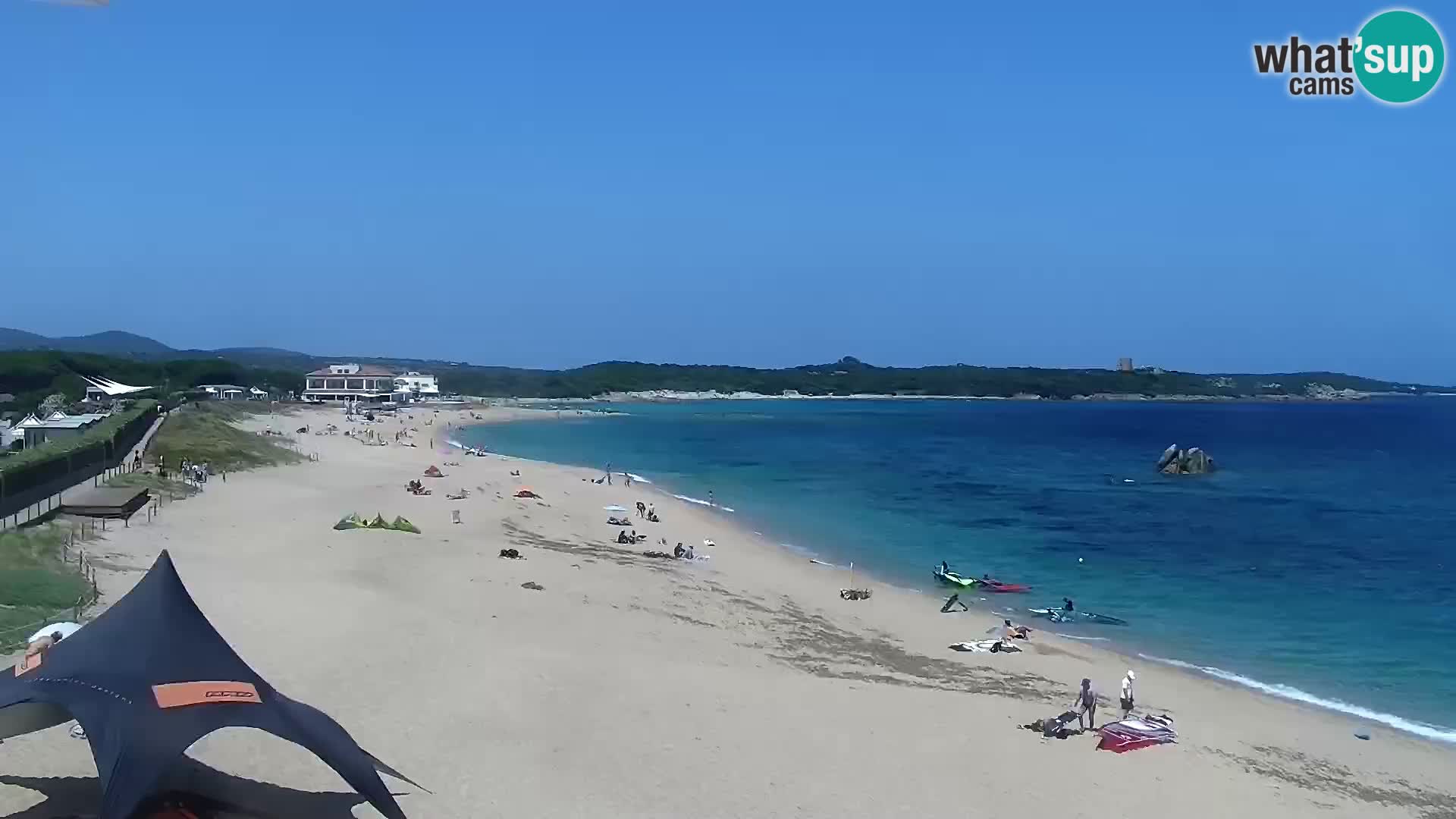 Strand Vignola Mare webcam Aglientu – Sardinien Live Cam