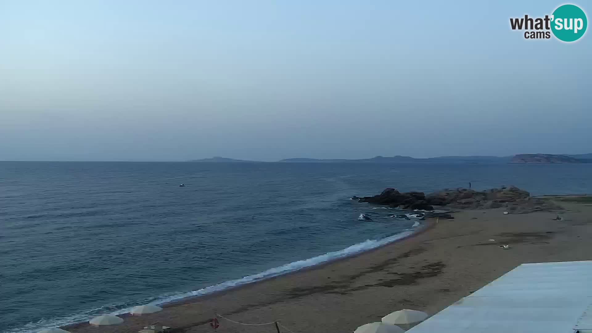 Strand Vignola Mare webcam Aglientu – Sardinien Live Cam
