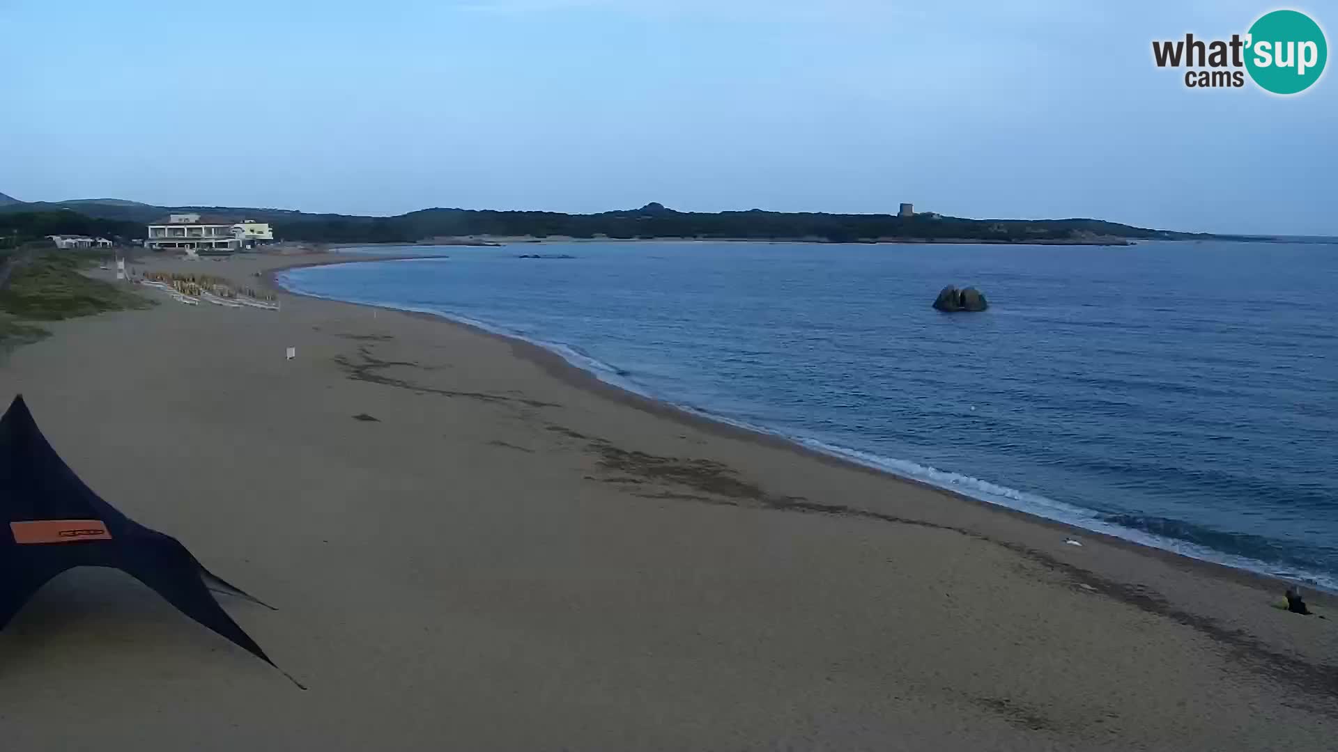 Plaža Vignola Mare spletna kamera Aglientu – Sardinija v živo