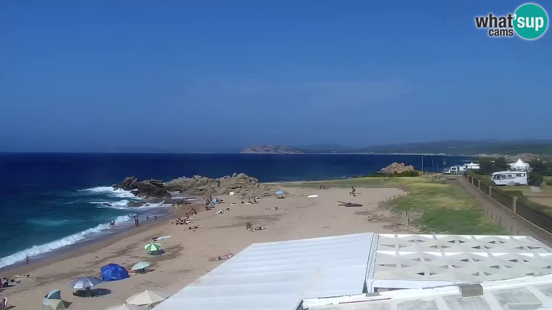 Strand Vignola Mare webcam Aglientu – Sardinien Live Cam