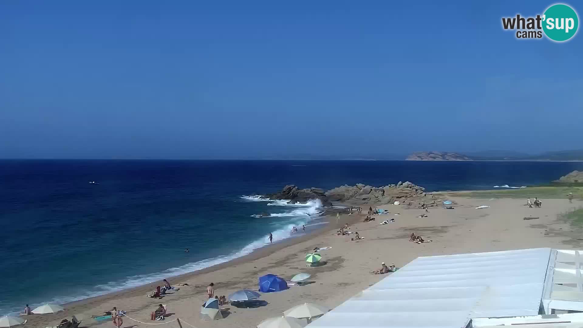 Plaža Vignola Mare spletna kamera Aglientu – Sardinija v živo
