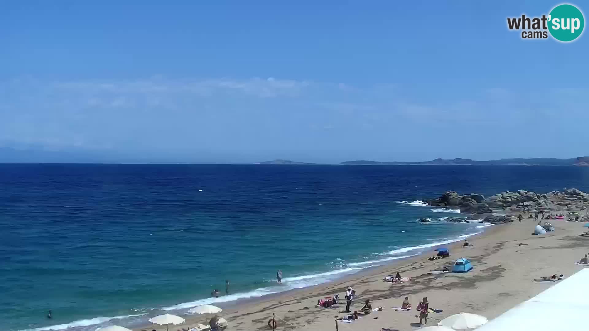 Strand Vignola Mare webcam Aglientu – Sardinien Live Cam