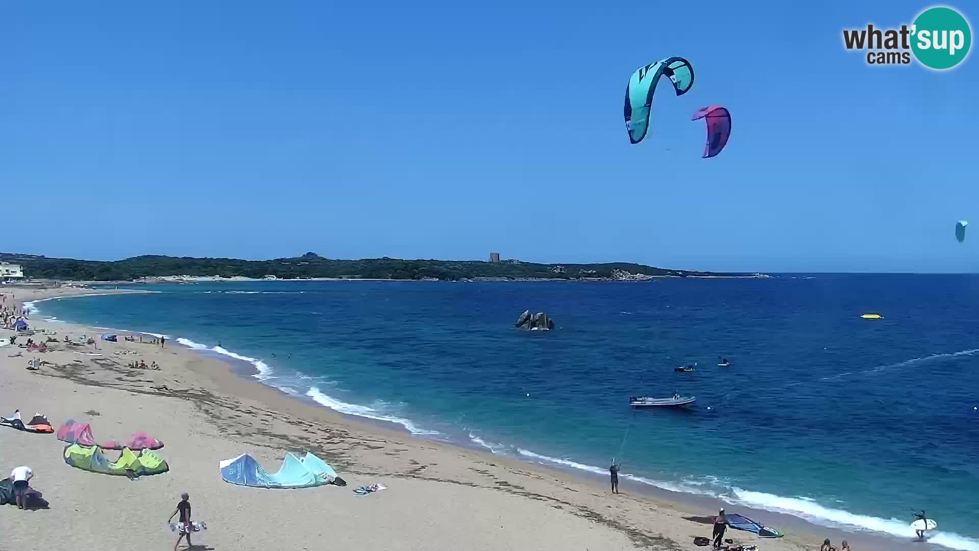 Vignola Mare web kamera Aglientu – Sardinija