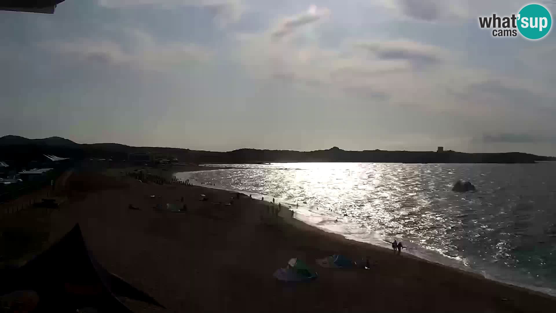 Plaža Vignola Mare spletna kamera Aglientu – Sardinija v živo