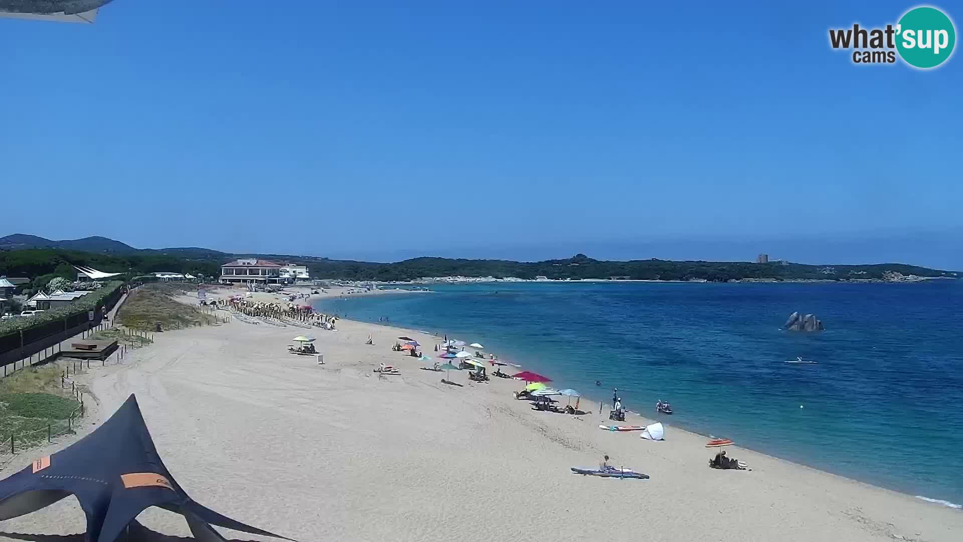 Vignola Mare web kamera Aglientu – Sardinija