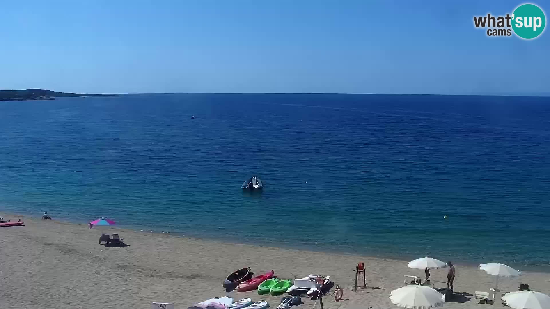Vignola Mare web kamera Aglientu – Sardinija