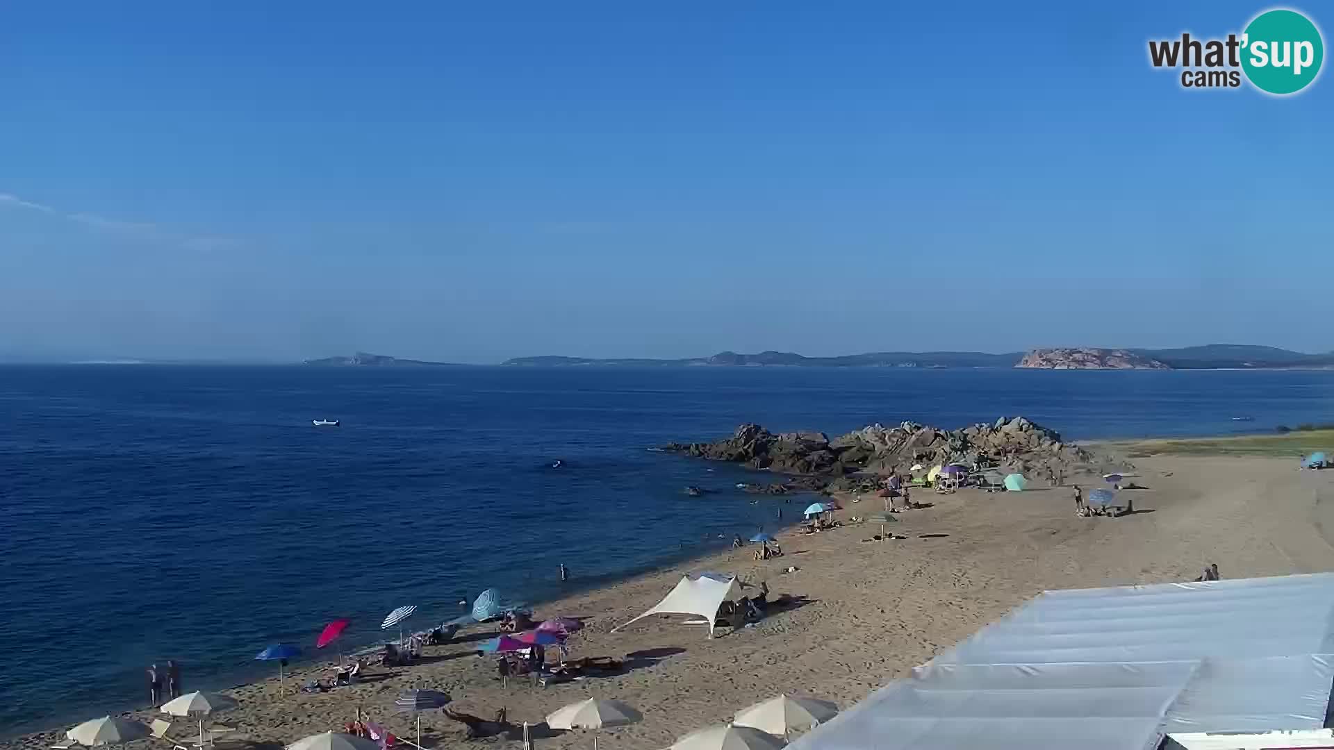 Vignola Mare web kamera Aglientu – Sardinija