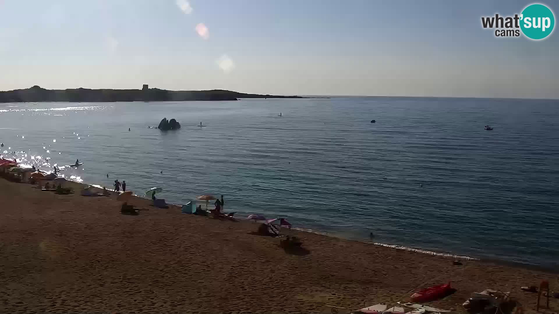 Strand Vignola Mare webcam Aglientu – Sardinien Live Cam