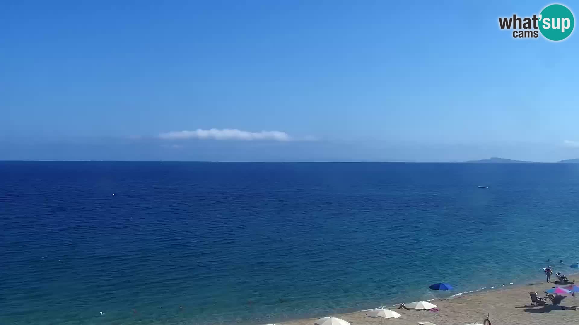 Plaža Vignola Mare spletna kamera Aglientu – Sardinija v živo
