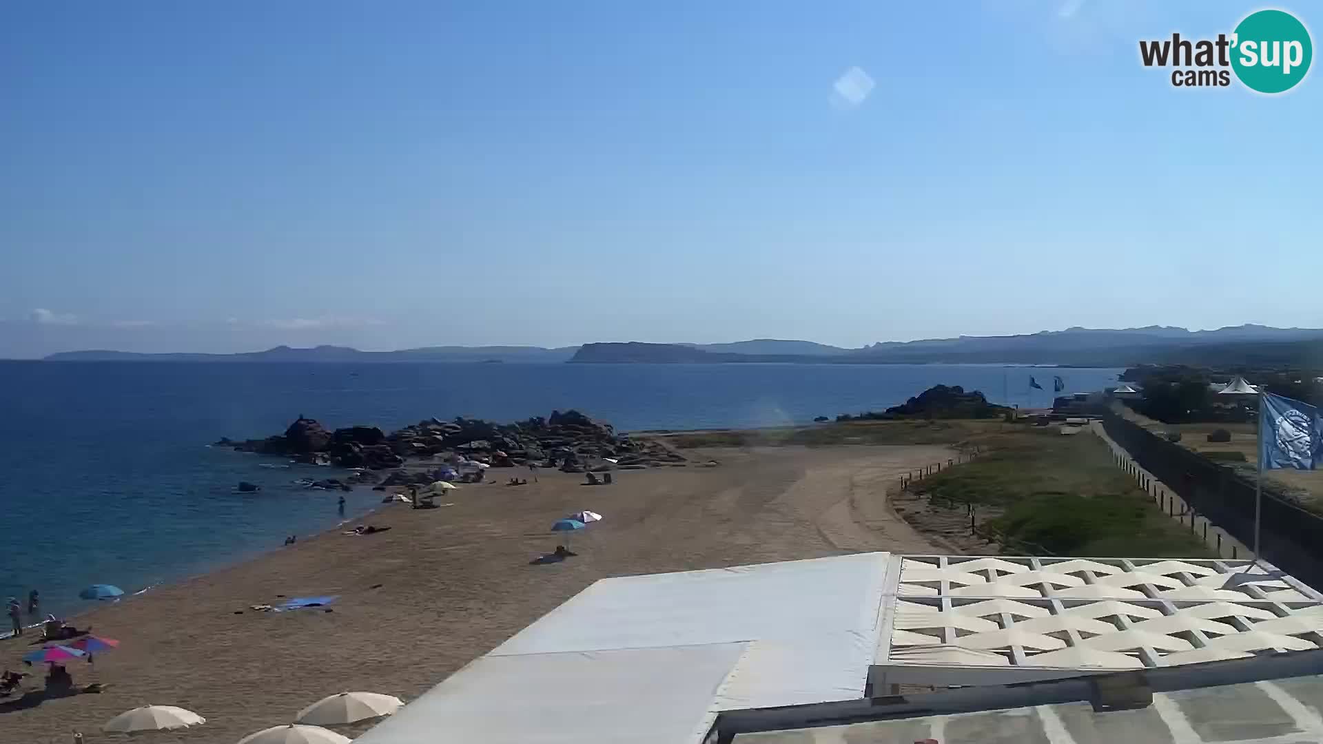 Strand Vignola Mare webcam Aglientu – Sardinien Live Cam
