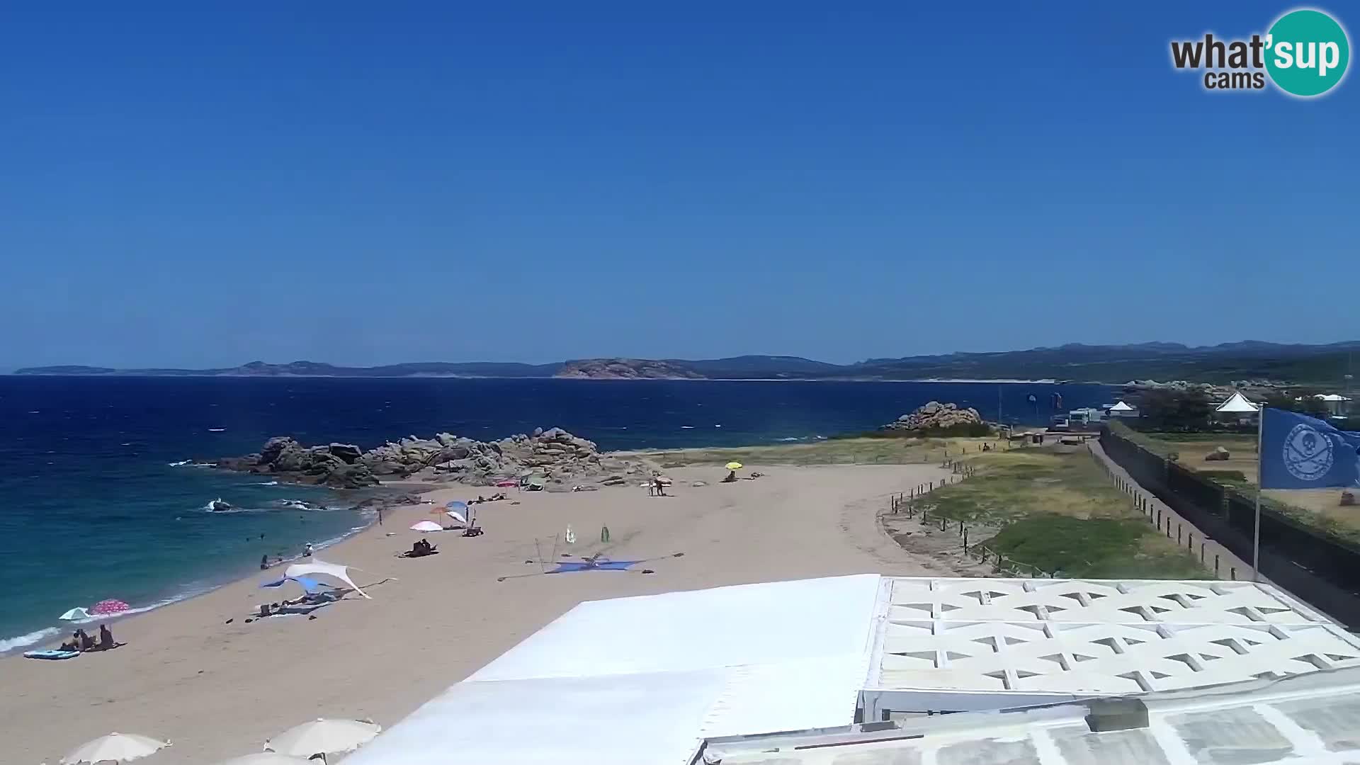 Vignola Mare web kamera Aglientu – Sardinija