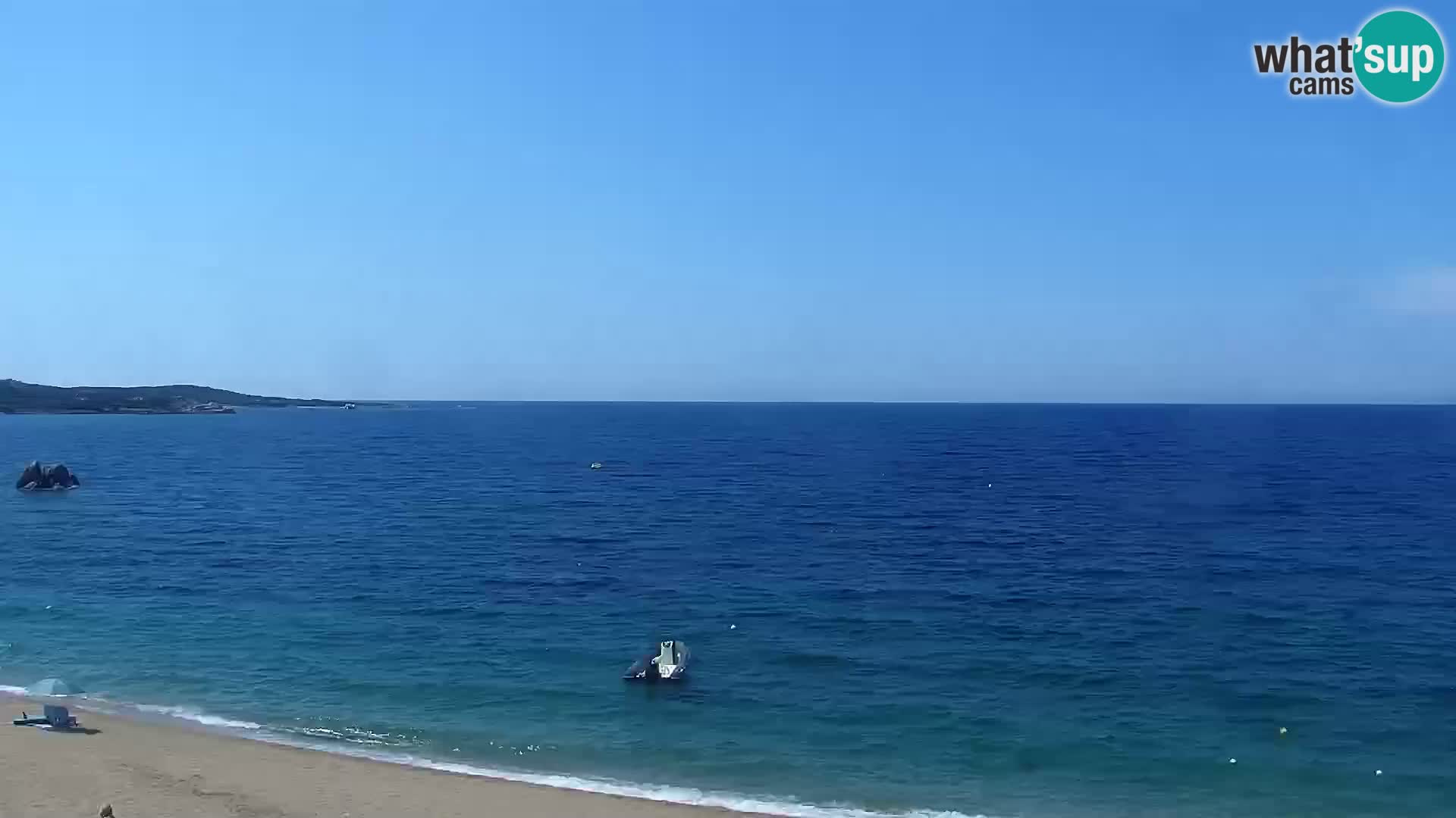 Plaža Vignola Mare spletna kamera Aglientu – Sardinija v živo