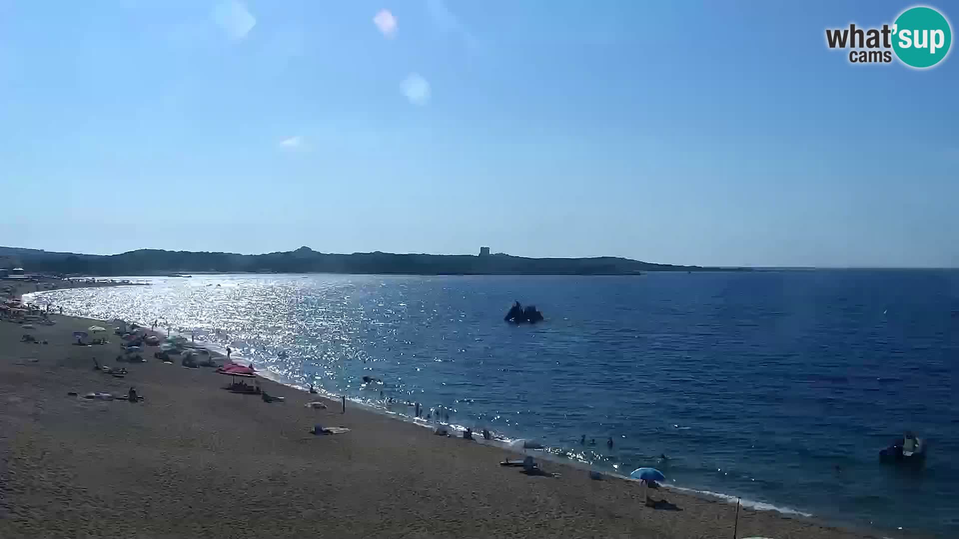 Vignola Mare web kamera Aglientu – Sardinija