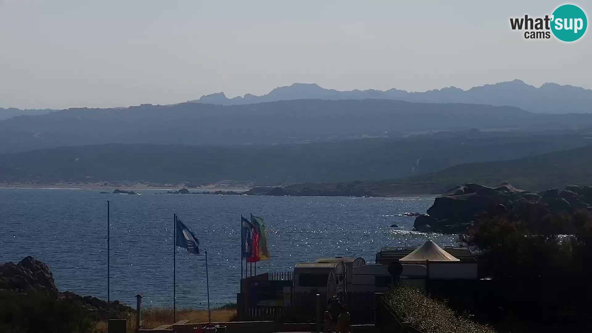 Vignola Mare web kamera Aglientu – Sardinija