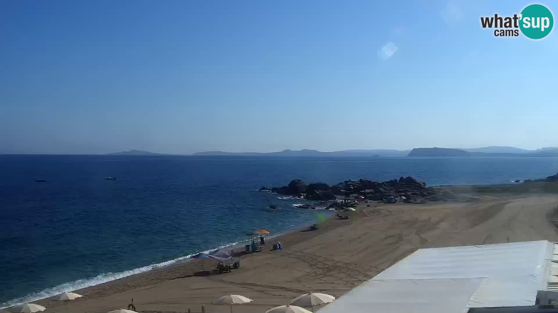 Vignola Mare web kamera Aglientu – Sardinija