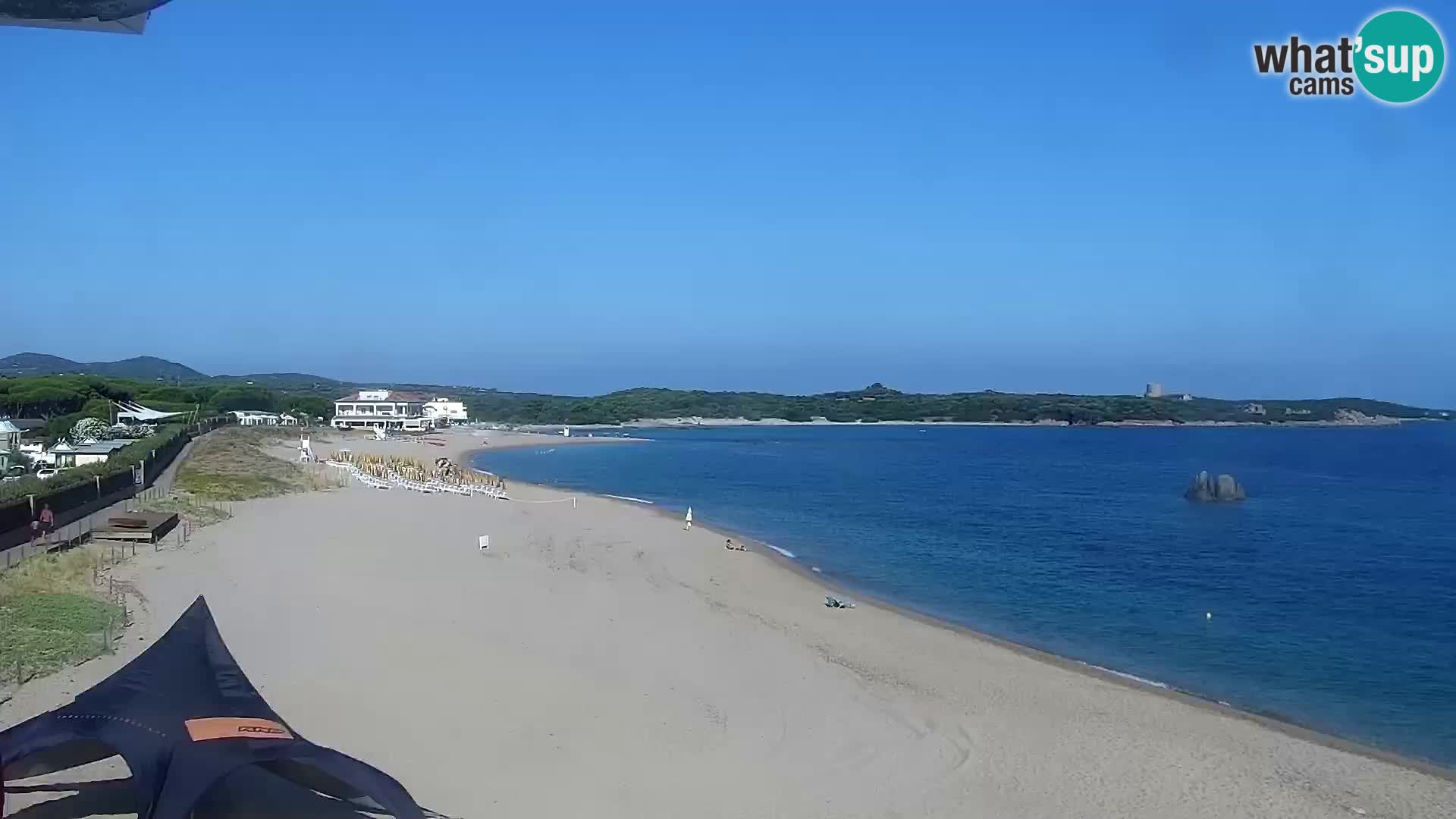 Strand Vignola Mare webcam Aglientu – Sardinien Live Cam