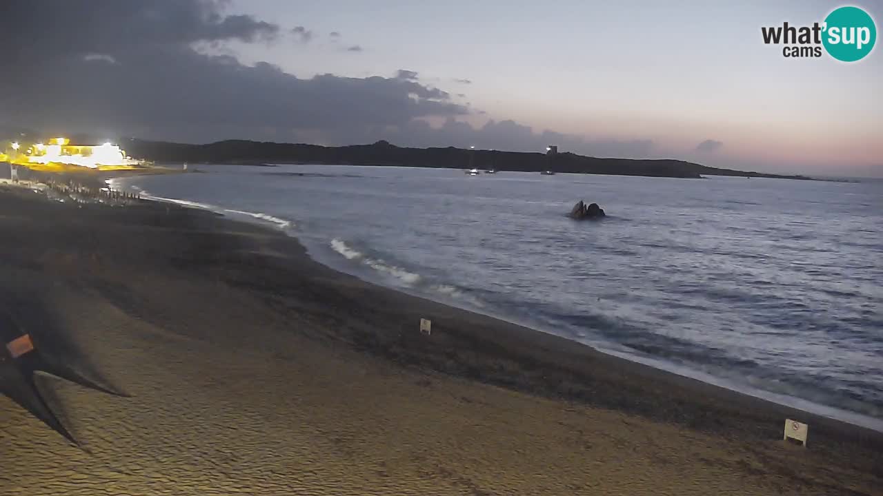 Plaža Vignola Mare spletna kamera Aglientu – Sardinija v živo