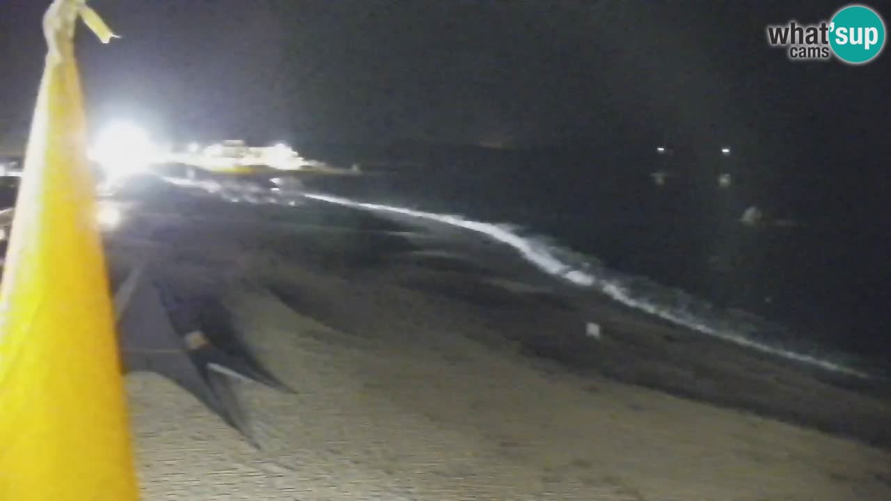 Plaža Vignola Mare spletna kamera Aglientu – Sardinija v živo