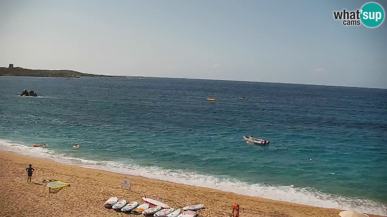 Plaža Vignola Mare spletna kamera Aglientu – Sardinija v živo