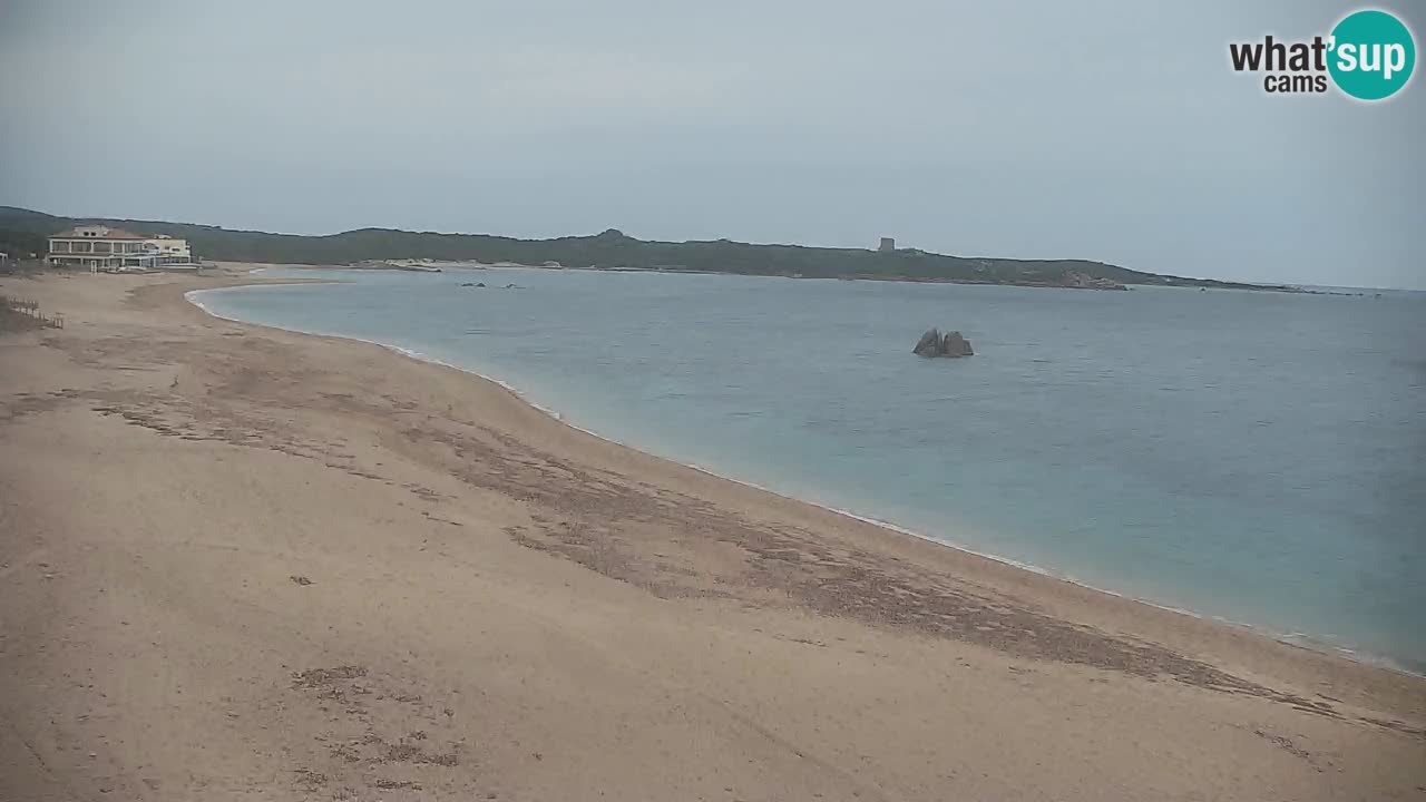 Plaža Vignola Mare spletna kamera Aglientu – Sardinija v živo