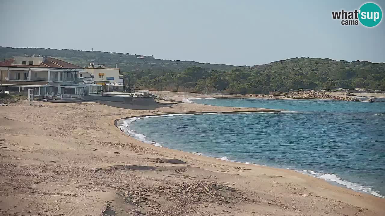 Plaža Vignola Mare spletna kamera Aglientu – Sardinija v živo