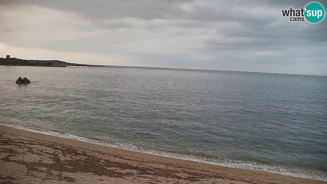 Plaža Vignola Mare spletna kamera Aglientu – Sardinija v živo