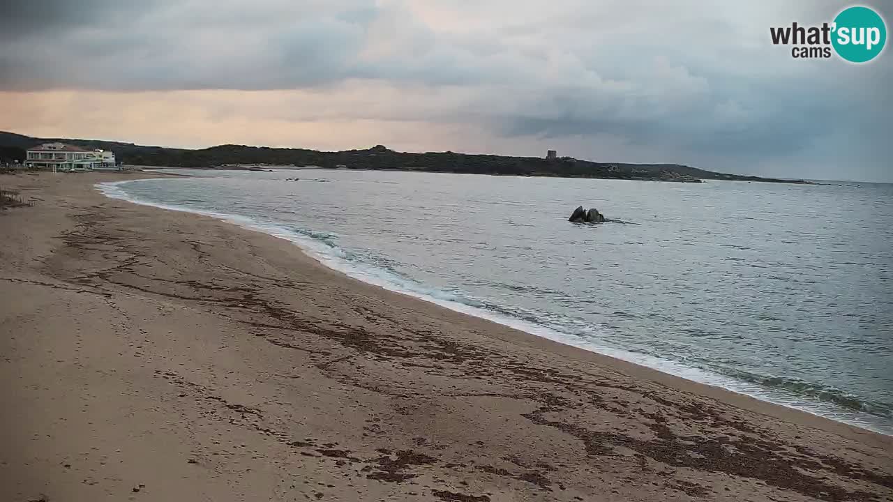 Plaža Vignola Mare spletna kamera Aglientu – Sardinija v živo