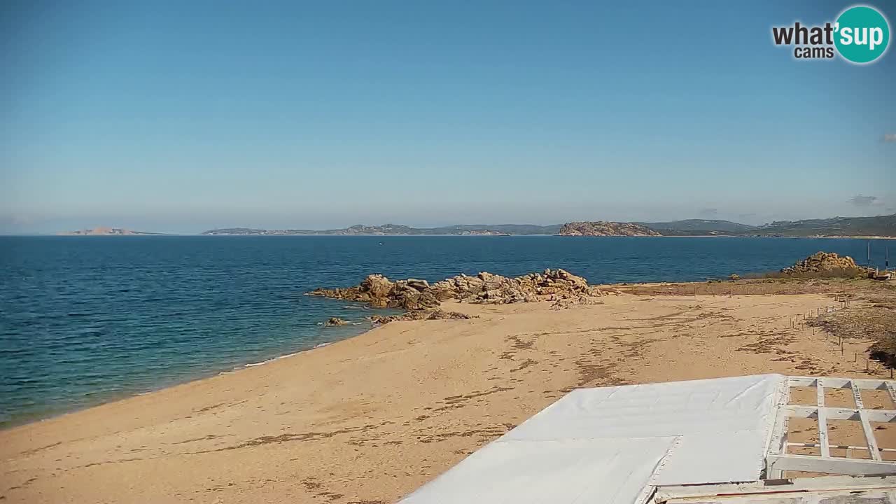 Vignola Mare web kamera Aglientu – Sardinija