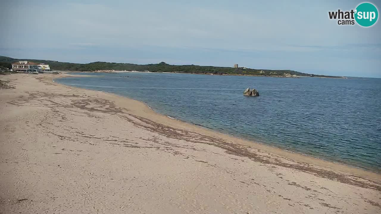 Plaža Vignola Mare spletna kamera Aglientu – Sardinija v živo