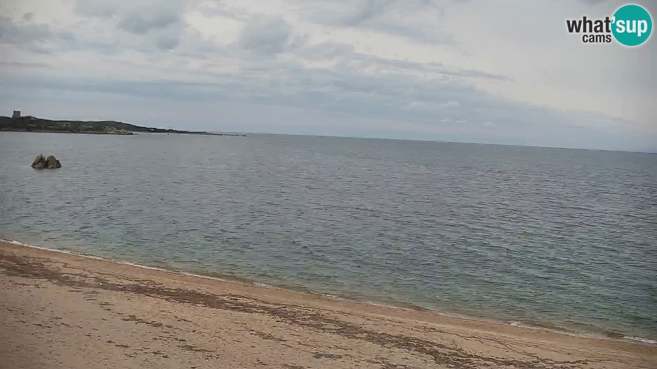 Plaža Vignola Mare spletna kamera Aglientu – Sardinija v živo