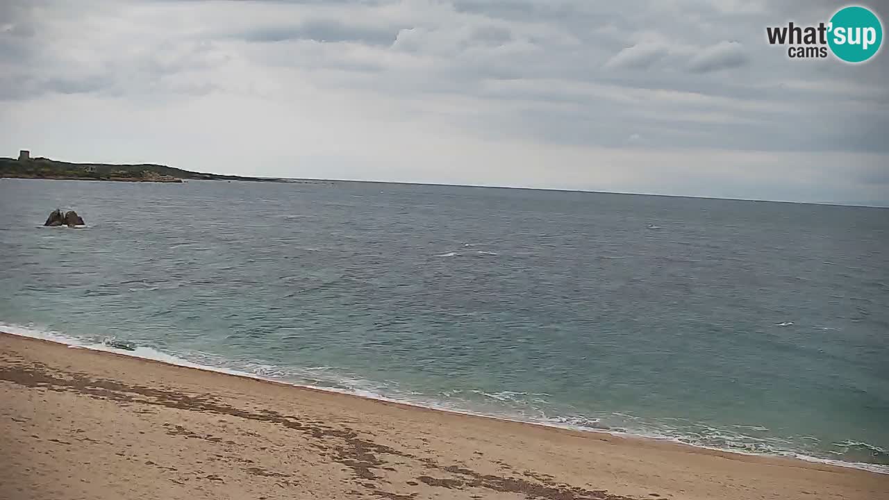 Plaža Vignola Mare spletna kamera Aglientu – Sardinija v živo