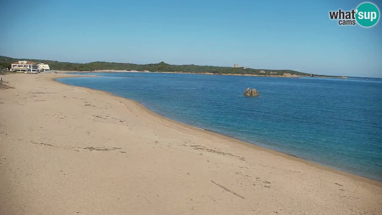 Plaža Vignola Mare spletna kamera Aglientu – Sardinija v živo