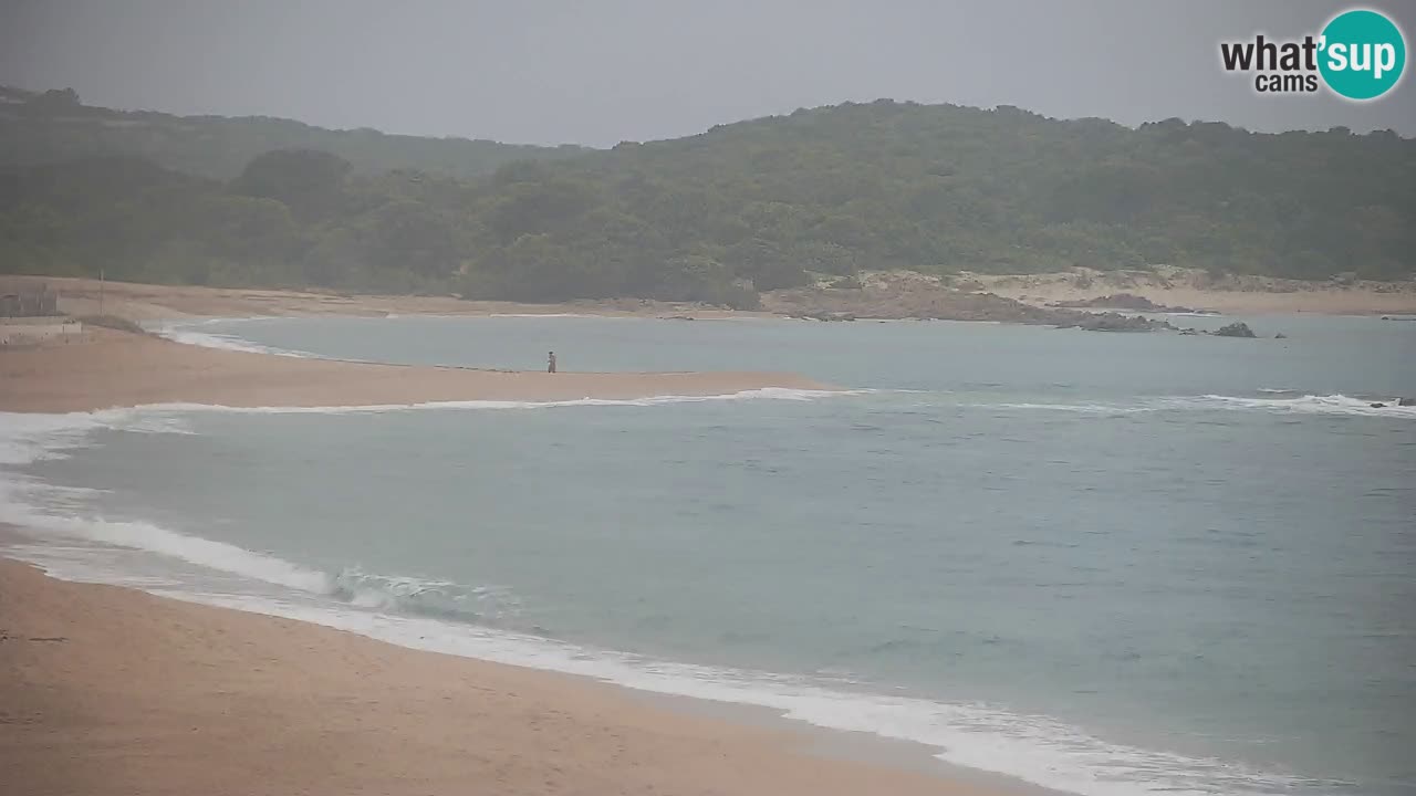 Plaža Vignola Mare spletna kamera Aglientu – Sardinija v živo