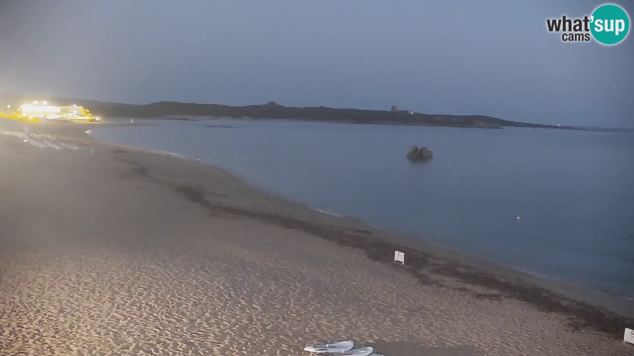 Vignola Mare web kamera Aglientu – Sardinija