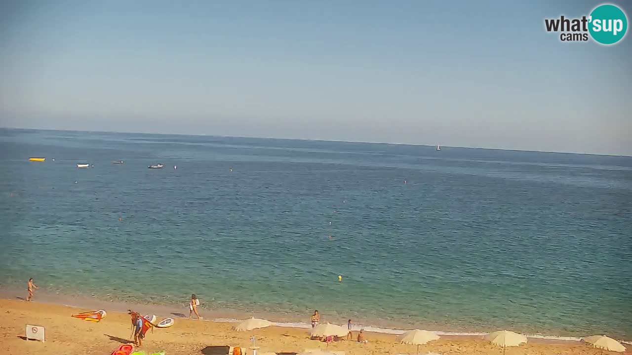 Plaža Vignola Mare spletna kamera Aglientu – Sardinija v živo