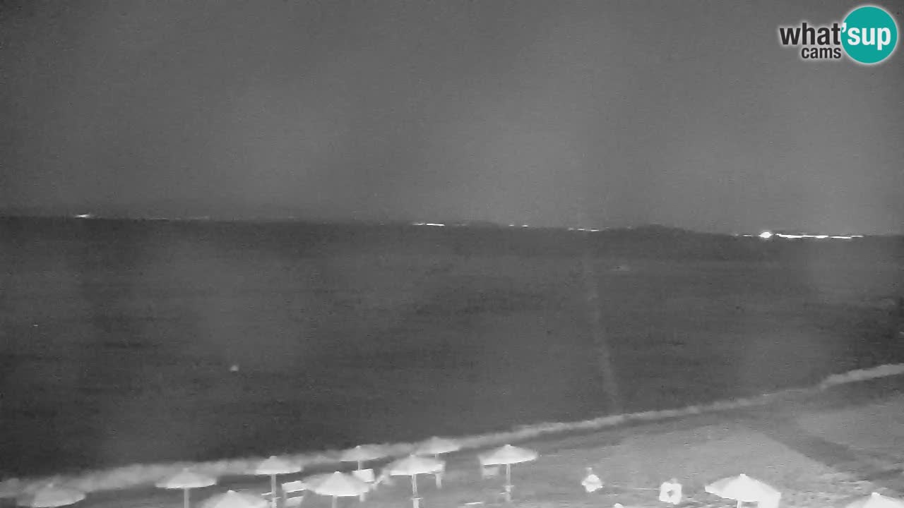 Plaža Vignola Mare spletna kamera Aglientu – Sardinija v živo