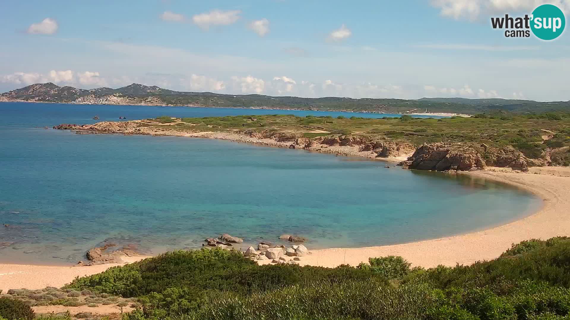 Webcam en direct Plage de Cala Pischina – Aglientu – Sardaigne