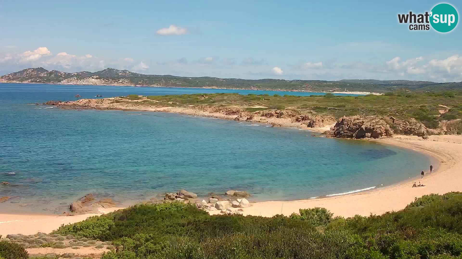Live webcam Spiaggia di Cala Pischina – Aglientu – Sardegna