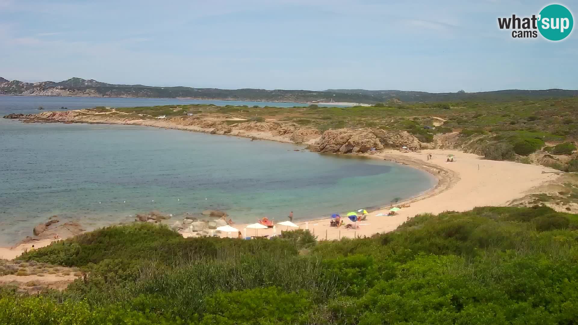 Live webcam Spiaggia di Cala Pischina – Aglientu – Sardegna