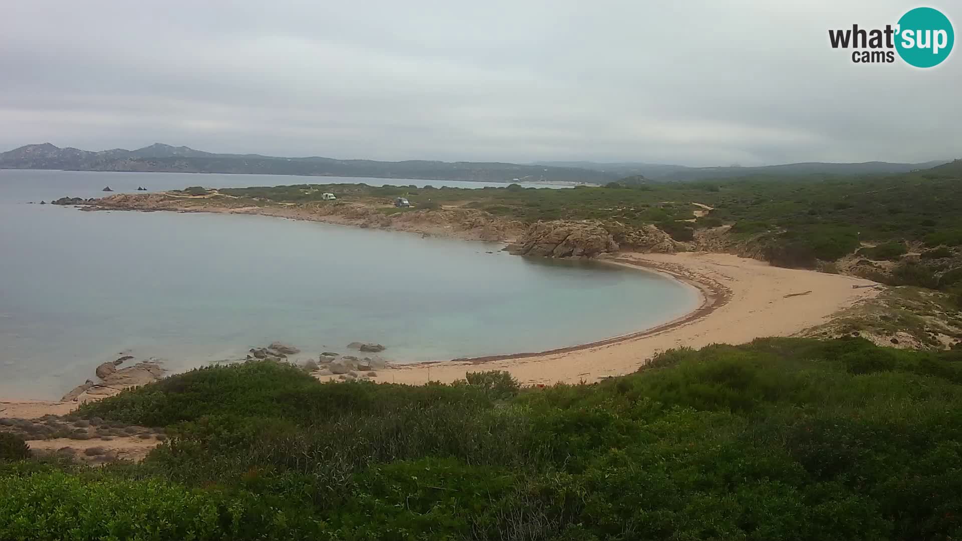 Live webcam Spiaggia di Cala Pischina – Aglientu – Sardegna