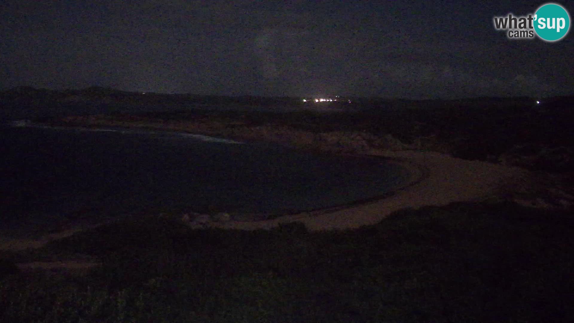 Live webcam Cala Pischina beach – Aglientu – Sardinia