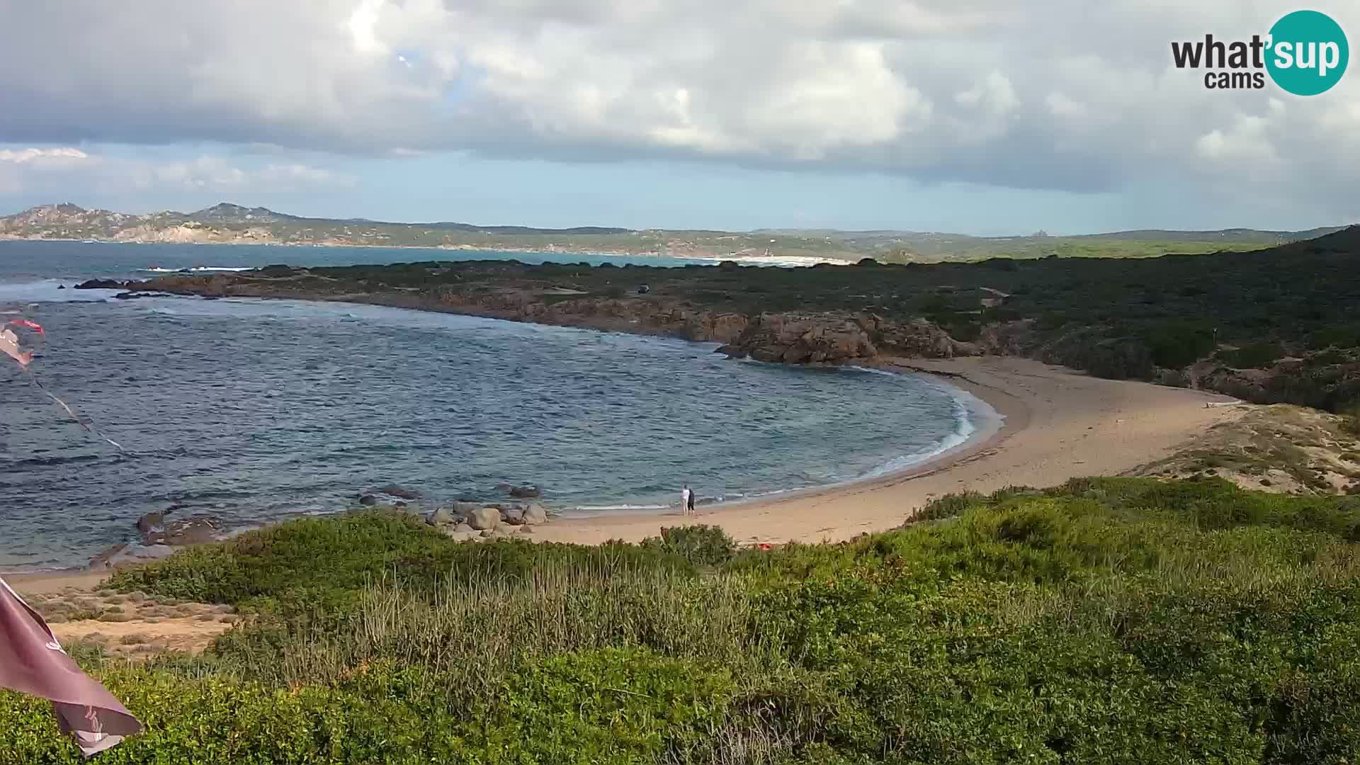 Live webcam Spiaggia di Cala Pischina – Aglientu – Sardegna